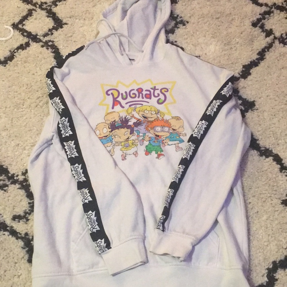 White RugRats hoodie